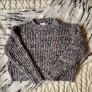 Zara Knit chunky cropped sweater